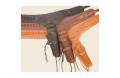 Holster Etuis Droitier cuir noir
