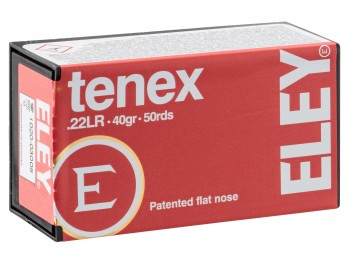 Cartouches Eley Tenex cal. 22 LR Cartouches Eley Tenex cal. 22 LR