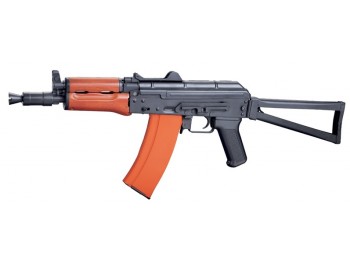 Réplique AIRSOFT AEG AKS-74UN full metal et bois pack complet 1,2J