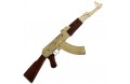 FUSIL AK 47 DOREE