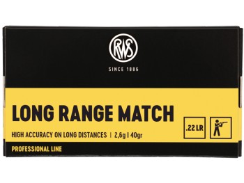 CARTOUCHE RWS 22LR LONG RANGE MATCH BTE 50X