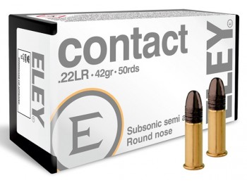 CARTOUCHE 22LR ELEY CONTACT BOITE 50X
