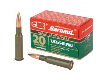CARTOUCHE BARNAULT 7.62X54R FMJBT 174GRS BOITE DE 20