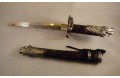 Ouvre lettre Wakisashi + support