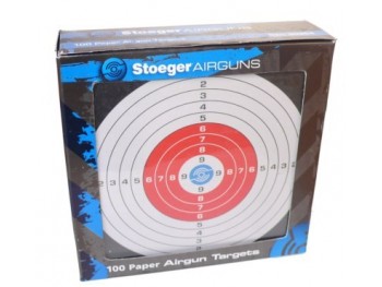 Cibles 14x14 STOEGER (paquet de 100) Cibles 14x14 STOEGER (paquet de 100)