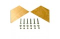LEE HARDWOOD BLANK BASES WITH FASTENERS